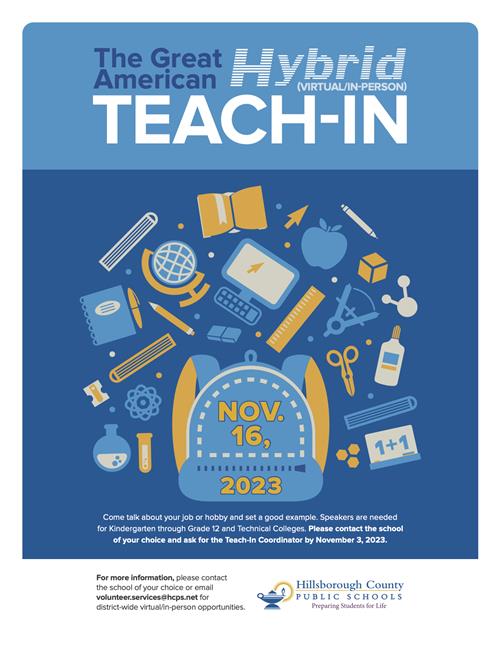 The great american teach in november 16